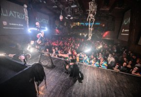 A bespoke horror light show for Prague Halloween Festival