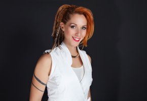 Monika Vaverová and her take on fire show and light show costumes