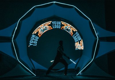 Video Mapping Dance Solo